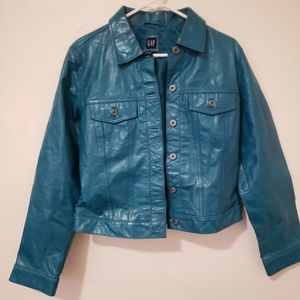 Vintage Gap Icon Leather Jacket